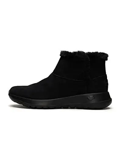 Produktbild: Skechers Damen On-the-go Joy - Bundle Up Klassisch Stiefeletten, Black Suede, 39.5 EU