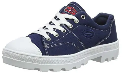 Produktbild: Skechers Damen Roadies-true Roots Sneaker, Blau Navy Canvas White Leather Trim Nvy, 38.5 EU