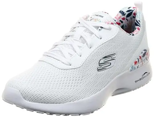 Produktbild: Skechers Damen Skech-AIR Dynamight Sneaker, White Mesh/Multi Trim, 40 EU