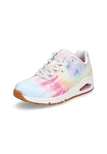 Produktbild: Skechers Damen Skecher Street Women's UNO-Hyped Hippie Sneaker, White Mulit, 39 EU