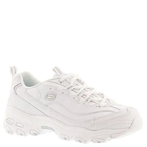 Produktbild: Skechers Damen Skechers D'lites Fresh Start 11931-wsl Sneaker, Weiß Silberfarben, 41 EU