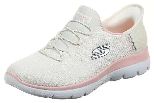 Produktbild: Skechers Damen Summits Schuhe, Naturrosa/Weiß, 37 EU