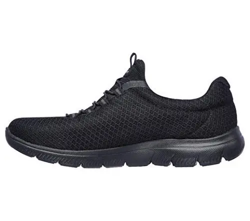 Produktbild: Skechers Damen Summits Sneaker, Schwarz, 38 EU Weit