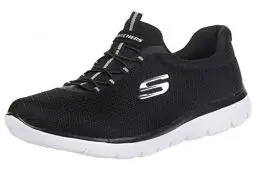 Produktbild: Skechers Damen Summits Sneaker, Schwarz Weiß, 42 EU