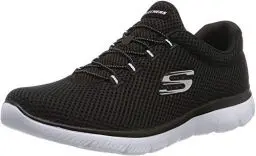 Produktbild: Skechers Damen Summits Sneaker , Schwarz-Weiss , 36 EU