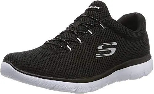 Produktbild: Skechers Damen Summits Sneaker , Schwarz-Weiss , 36 EU