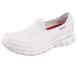 Produktbild: Skechers Damen Sure Track Schuh für das Gesundheitswesen, White Leather, 38 EU