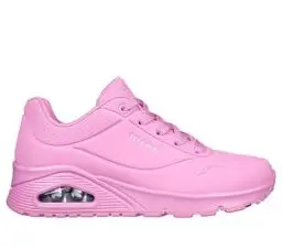 Produktbild: Skechers Damen UNO Stand on Air Sneaker, Rosa Durabuck Mesh, 39 EU