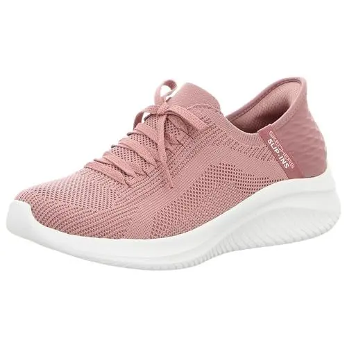 Produktbild: Skechers Damen Ultra Flex 3.0 Brilliant Path Sneakers,Sports Shoes, Mauve Knit/Pink Trim, 40 EU