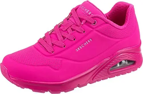 Produktbild: Skechers Damen Uno Night Shades Sneaker, Hot Pink Durabuck, 40 EU