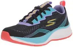 Produktbild: Skechers Elite Sport Pro Radiant Squad Sneaker, Schwarzes Netz mit Mehreren Ziernähten, 36 EU