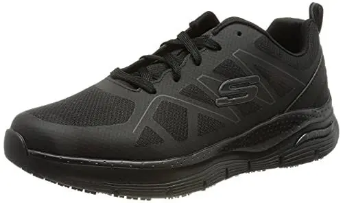 Produktbild: Skechers Herren Arch Fit Sr Axtell work shoes, Black Synthetic Textile, 45 EU