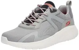 Produktbild: Skechers Herren Bobs Squad Chaos Elevated Drift Platform, Graues Synthetik-Mesh, 45.5 EU