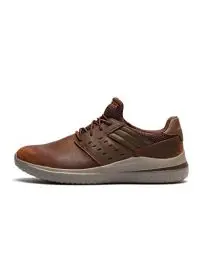 Produktbild: Skechers Herren Delson 3.0 Ezra Sneaker, Dark Brown Leather W Mesh, 42 EU