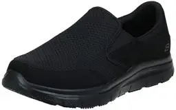 Produktbild: Skechers Herren Flex Advantage Sr Mcallen Küchenschuhe, Black Mesh Water Stain Repellent Spray, 43 EU