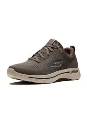 Produktbild: Skechers Herren Go Walk Arch Fit Idyllic Sneaker, Taupe Textile Synthetic Trim, 43 EU