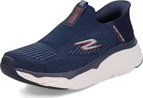 Produktbild: Skechers Herren Max Cushioning Elite Advantageous Sneaker, Navy Textile Synthetic, 45.5 EU