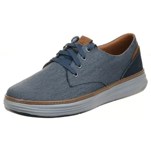Produktbild: Skechers Herren Moreno Canvas Oxford Schuh, Blau, 50.5 EU