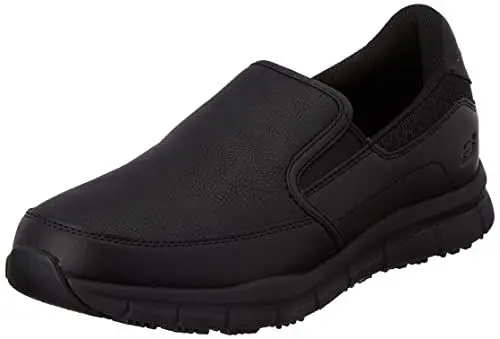 Produktbild: Skechers Herren Nampa Groton Slipper, Black Synthetic/Pu, 40 EU