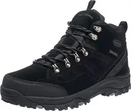 Produktbild: Skechers Herren RELMENT PELMO Winter Boots,Trekking Shoes, Black Suede, 41 EU