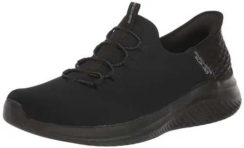 Produktbild: Skechers Summits High Range Herren Sneakers, Black Mesh Trim Black, 43 EU
