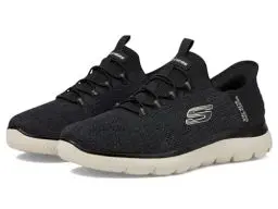Produktbild: Skechers Herren Summits Key Pace Sneakers, schwarz (Netzstoff), 46 EU