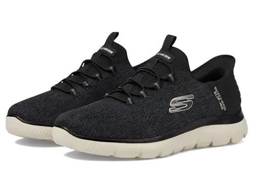 Produktbild: Skechers Herren Summits Key Pace Platform, schwarz (Netzstoff), 45 EU