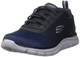 Produktbild: Skechers Herren Track RIPKENT Sneaker, Navy Mesh/Black Trim, 39.5 EU