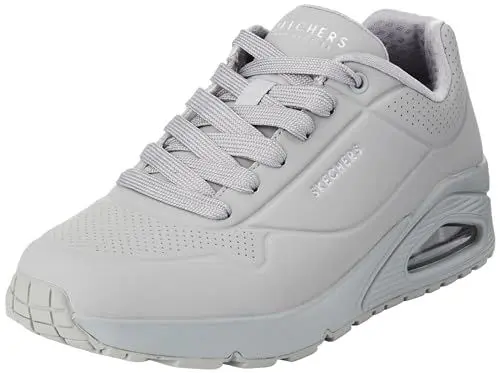 Produktbild: Skechers Herren UNO Stand ON AIR Sneaker, Light Grey Durabuck/Mesh, 39.5 EU
