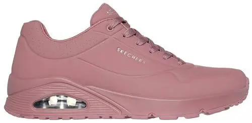 Produktbild: Skechers Herren UNO Stand on Air Sneaker, Ash Rose Durabuck Mesh, 41.5 EU
