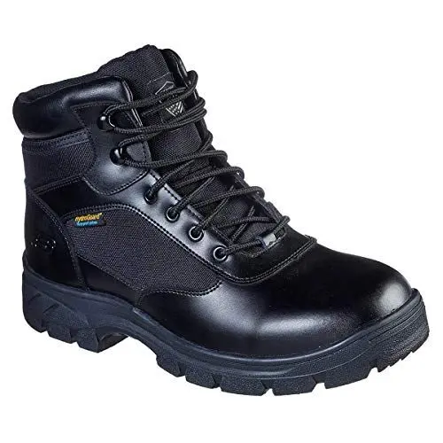 Produktbild: Skechers Herren Wascana Benen Sicherheitsstiefel, Black Leather W Textile, 40 EU