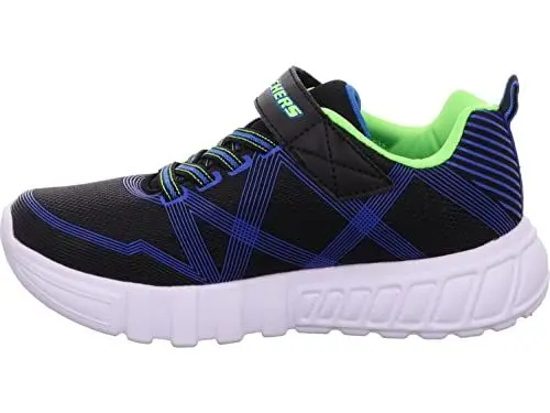 Produktbild: Skechers Jungen Flex-glow-90542l Sneaker, Schwarz Black Blue Lime Bblm, 31 EU