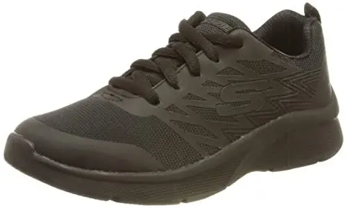 Produktbild: Skechers Jungen Microspec Quick Sprint Sneaker, Schwarzer Textilrand, 27.5 EU