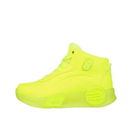 Produktbild: Skechers Mädchen 310100l Nyel Sneaker, Neon-gelber Synthetik-Rand, 28,5 EU