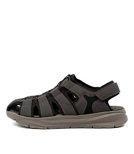 Produktbild: Skechers Men's USA Street Wear RELONE HENTON Sandalen Men Braun, Schuhgröße:40 EU