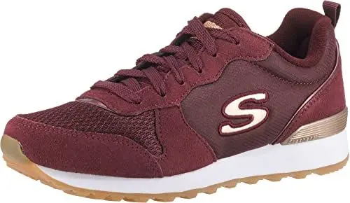 Produktbild: Skechers OG 85 GOLD'N GURL, Damen Sneaker, burgundy, 41 EU