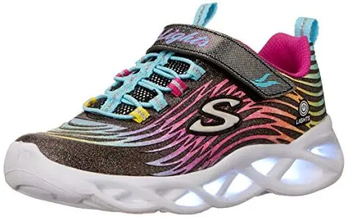 Produktbild: Skechers Twisty Brights-Mystical Bliss Sneaker, Black Multi Mesh, 27 EU