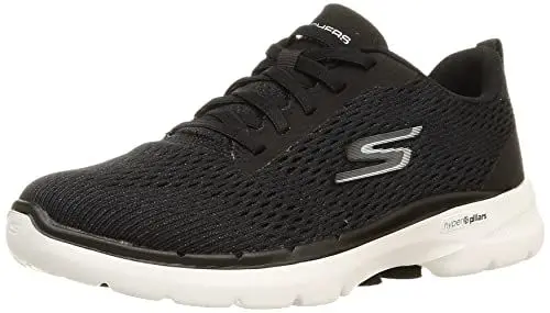 Produktbild: Skechers damen GO Walk 6-Bold Vision Sneaker, Schwarz, 36 EU
