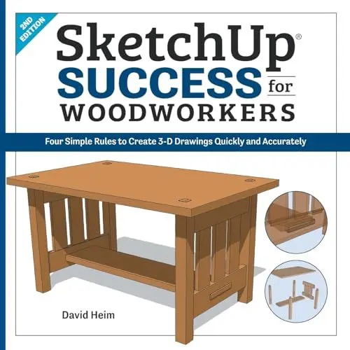 Produktbild: SketchUp Success for Woodworkers: Four Simple Rules to Create 3D Drawings Quickly and Accurately