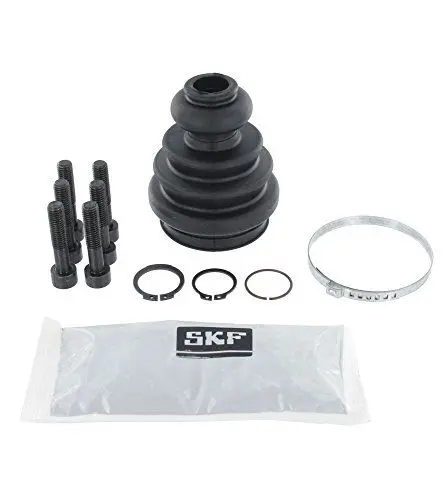 Produktbild: 1x ASCHMANSCHETTE ANTRIEBSWELLE FALTENBALGSATZ FALTENBALG GETRIEBESEITIG