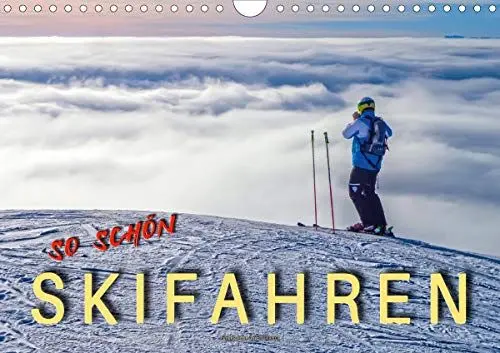 Produktbild: Skifahren - so schön (Wandkalender 2021 DIN A4 quer): Skifahren - der schönste Sport der Welt. (Monatskalender, 14 Seiten ) (CALVENDO Sport)