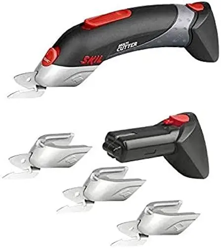 Produktbild: Skil Akkuschere Multi-Cutter 2900 AJ (Universalschneider, inkl, Ladegerät, 2x Akku 4,8 V, 4x Scherenkopf, Universalschere)