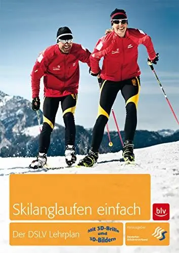 Produktbild: Skilanglaufen einfach. Mit 3D-Brille und 3D-Bildern: Der DSLV Lehrplan