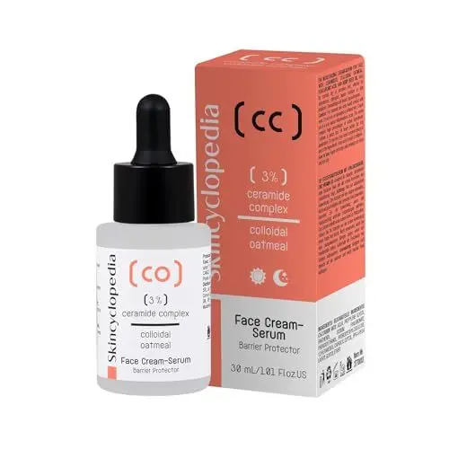 Produktbild: Skincyclopedia Ceramide Serum, Gesichtsserum mit Hyaluronsäure, 3% Ceramide-Komplex und Niacinamide, Stärkt die Hautbarriere und spendet Feuchtigkeit, hochwirksame Gesichtspflege, 30ml