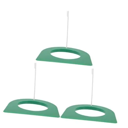 Produktbild: SKISUNO 3-teiliger Golf-Putting-Cup Mit Flagge Für Indoor-Outdoor-Training Und Kinderspiele Tragbar Langlebig