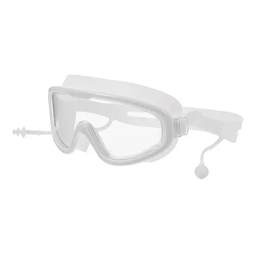 Produktbild: SKISUNO Große Fog Schwimmbrille für Erwachsene Wasserdichte Silikon Schwimmbrillen mit UV Schutz Hochauflösender Sicht und Bequemer Passform für Einsatz im Pool Freiwasser