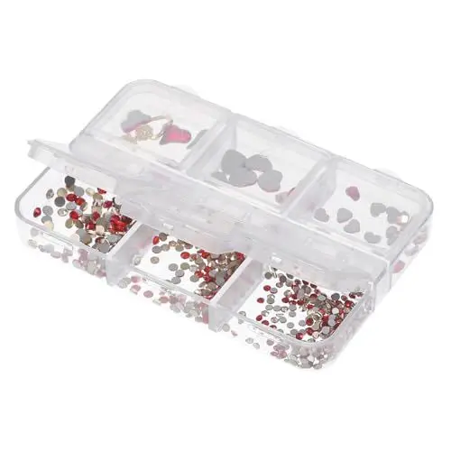 Produktbild: SKISUNO Nagel-strasssteine Für Nägel Edelsteine Für Acrylnägel Nagel-strassstein Anhängern Farbige Strasssteine Für Nageldesign Anhänger Für Nail-art