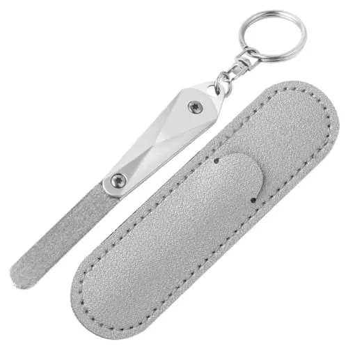 Produktbild: SKISUNO Nagelfeile Aus Doppelseitige Maniküre-feile Fingernagel-feile Für Nägel Zum Pediküre-werkzeug Mit Schutzcover