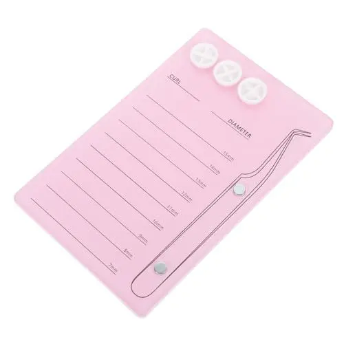 Produktbild: SKISUNO Wimpernhalter Fach Wimpernschale Für Wimpernverlängerung Wimpernhalterbrett Wimperntransplantationswerkzeug Wimpern Halter Fach Wimpernaufbewahrung Wimperntablett Magnet Rosa