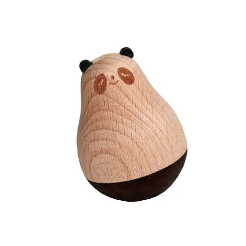 Produktbild: SKISUNO Becherornamente Aus Holz Im Nordischen Stil Sicher Und Bruchfest Als Schreibtischdekoration Und Lernspielzeug Geeignet
